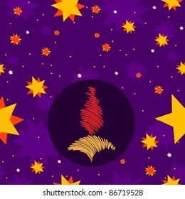 Diseño de tarjetas Diwali