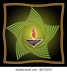 Diwali Card design