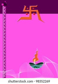 Diseño de tarjetas Diwali