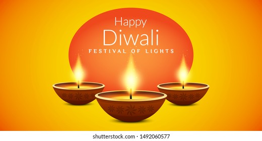 Diwali Deepavali Dipavali Festival Lights India Stock Vector Royalty Free 1492060577 7389