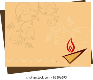 Diwali Designer-Karte