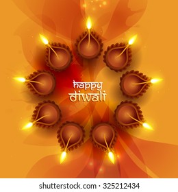 Diwali festival background.