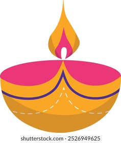 Diwali festival flat ilustración de Elementos modernos y conjunto de iconos para Plantillas gráficas y de Diseño web o petardos deepavali, Vector plano de galletas Diwali,