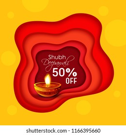Diwali festival greeting card with Diwali diya (oil lamp Beautiful vector for Festival of Lights, Happy Diwali celebration. Diwali festival greeting card with Diwali diya (oil lamp Beautiful vector for Festival of Lights, Happy Diwali celebration.