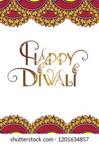 Diwali festival holiday design