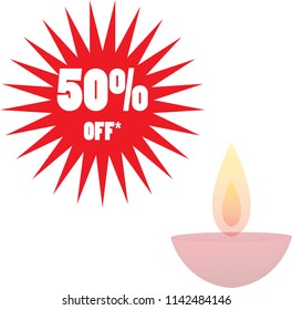 Diwali Festival Offer Poster Design Layout Template