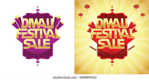 Diwali Festival Sale Offer, lamp, Template, Banner, Logo Design, Poster, Unit, Label, Web Header, Vector, illustration, Tag, Diwali Celebration background, Sign, Symbol, 50%off, Diwali modern logo.