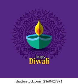 Diwali festival with stylish beautiful oil lamp and Diwali elements,Diwali SALE, Diwali Special offer background banner