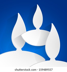 diwali festival vector design background
