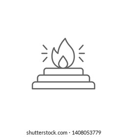 Diwali, fire, element icon. Element of Diwali icon. Thin line icon for website design and development, app development. Premium icon