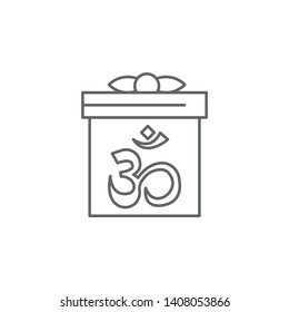 Diwali, gift, surprise icon. Element of Diwali icon. Thin line icon for website design and development, app development. Premium icon