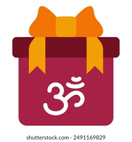 Diwali Gifts Diwali vector icon illustration