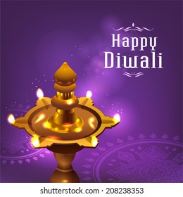 Diwali graphic design. Come with layers.