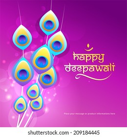 Diwali graphic design. Come with layers.