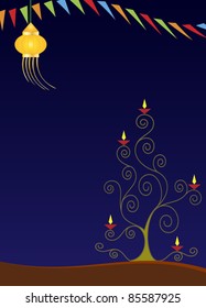 Diwali Greeting Design