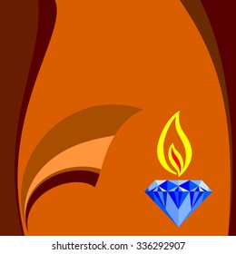 Arte vector de diseño de saludo Diwali