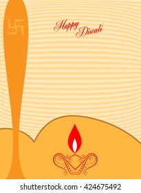 Diwali Greeting Design Vector Art