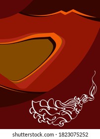 Saudação De Diwali, Festival De Luz Vetor Ilustração De Arte