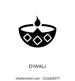 Diwali icon. Diwali symbol design from Religion collection. Simple element vector illustration on white background.