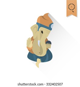 Diwali. Indian Festival Icon. Simple and Minimalistic Style. Vector