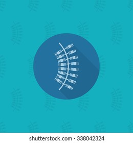 Diwali. Indian Festival Icon. Simple and Minimalistic Style. Vector