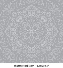 Diwali Kolam Vector Or Flower Pattern Mandala Vector