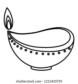 Diwali lamp design