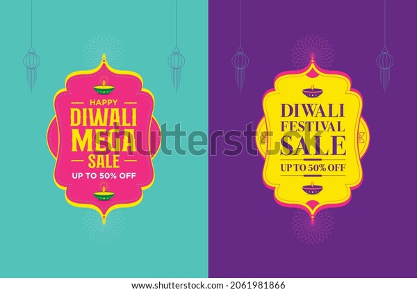 Diwali mega sale discount offer logo unit with\
Diwali festival elements and pop up  colour background. Template,\
Banner, Logo Design, Icon, Poster, Unit, Label, Web Header, Vector,\
illustration, Tag.