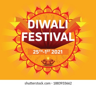 Diwali offer vector unit illustration
