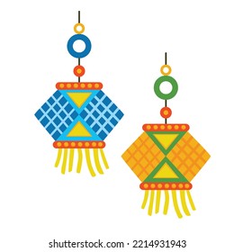 Diwali Ornaments Festival Illustration Vector Clipart