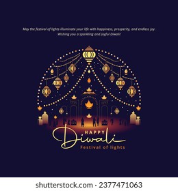 Diwali Post: Let the warmth of the diyas and the sparkle of fireworks fill your heart with joy and your life with light.