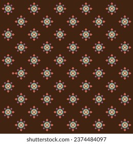 Diwali Rangoli Pattern for gift wrapping paper , Rangoli Pattern,  