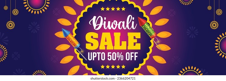 Diwali Sale-Banner, Werbung, Poster, Vorlage für Social-Media-Beiträge, Deepavali-kreativer Hintergrund mit Text, Grafikdesign-Elemente