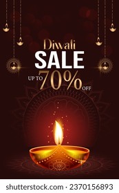 Diwali Sale is a special shopping event during the Diwali festival season, where retailers offer discounts and promotions on a wide range of products