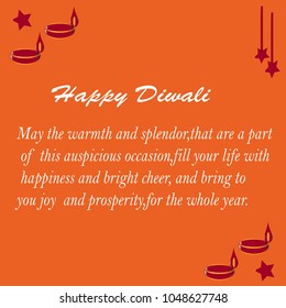 Diwali simple greeting