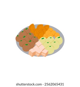 Diwali Sweets, Diwali, Hindu, Indian Symbol Illustration