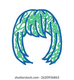 diy costumes doodle icon sketch vector. diy costumes sign. isolated symbol illustration