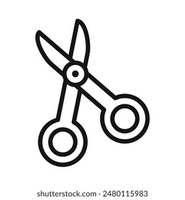 DIY Craft Scissors Icon Perfect for Handicraft Projects