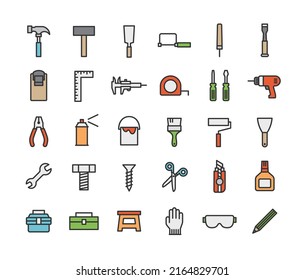 DIY Icon Set (with Lines).