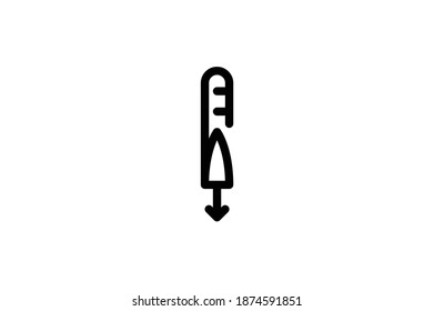 DIY Outline Icon -  Sewing Tool