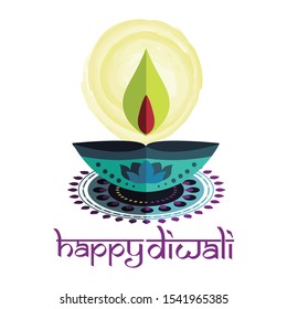 Diya Diwali festival. Editable vector Diya for Diwali festival.