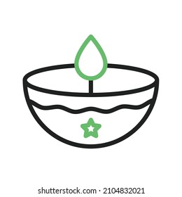 Diya Lamp icon vector image. Can also be used for Carnival. Suitable for mobile apps, web apps and print media.