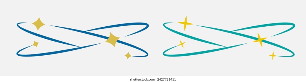 Dizziness vector set. Headache or stress