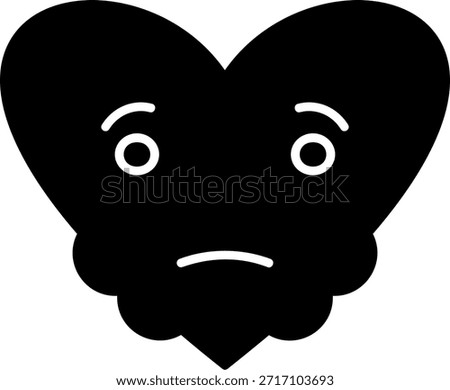 Dizzy Glyph Style Icon Design
