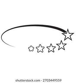 Ilustração do símbolo do vetor emoji da estrela tonta
