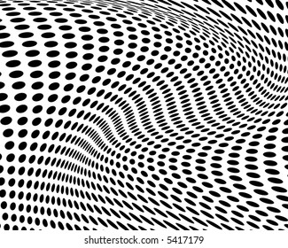 Dizzying abstract spots and dots