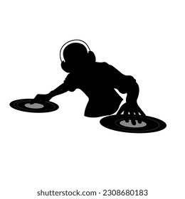 DJ Artist vector art, DJ Player