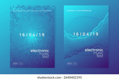 Dj Background. Edm Trance Graphic. Nightclub Radio Illustration. Green Sound Design. Electro Cover. Party Event. Pink Music Set. Blue Dj Background