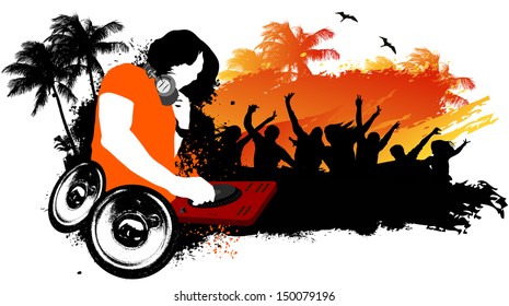 DJ Beach party