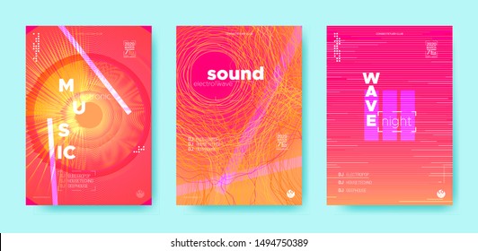 Dj Beats. Audio Circle. Trendy Electro Music. Orange Electronic Motion Background. Pink Dj Flyer. Night Disco. Bright Music Banner. Psychedelic Electronic Sound Festival. Dj Poster.